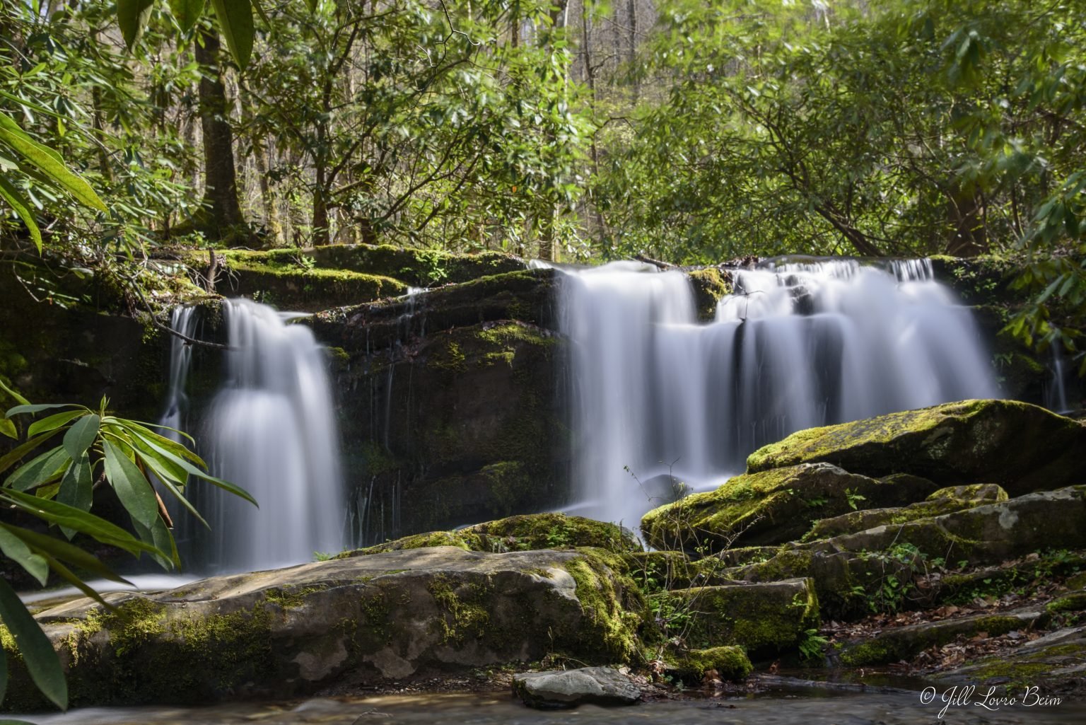 Seven Step Waterfalls in the Smoky Mountains